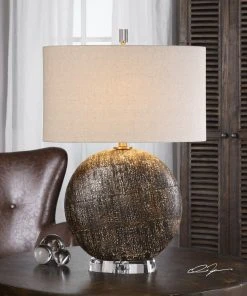 Table Lamps Uttermost Chalandri Rust Bronze Lamp 5 Table Lamps Uttermost Chalandri Rust Bronze Lamp