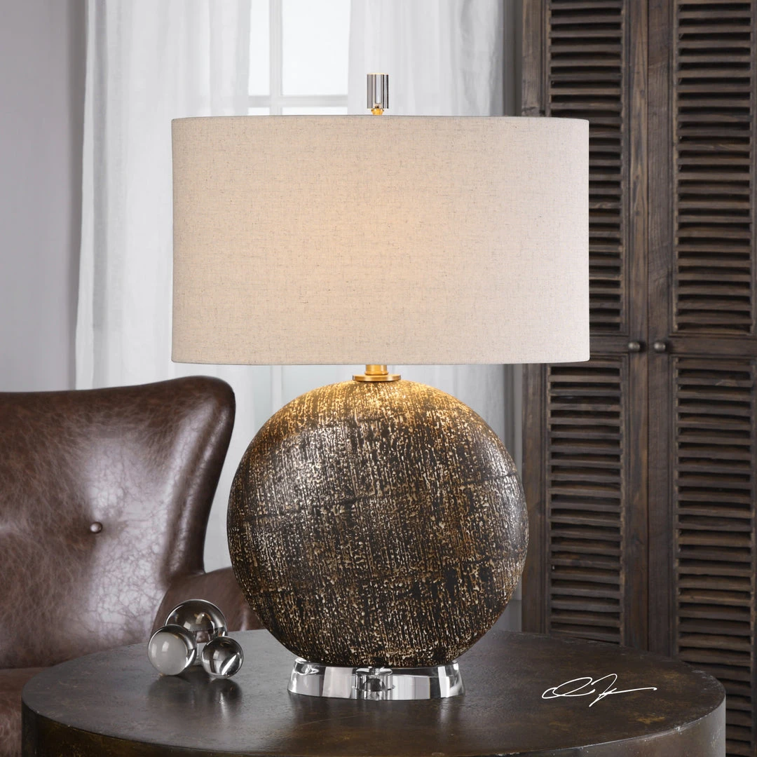Table Lamps Uttermost Chalandri Rust Bronze Lamp 4 Table Lamps Uttermost Chalandri Rust Bronze Lamp