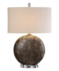 Table Lamps Uttermost Chalandri Rust Bronze Lamp
