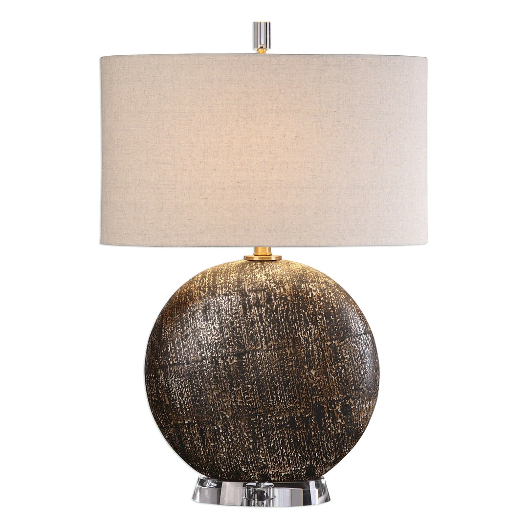 Table Lamps Uttermost Chalandri Rust Bronze Lamp 3 Table Lamps Uttermost Chalandri Rust Bronze Lamp