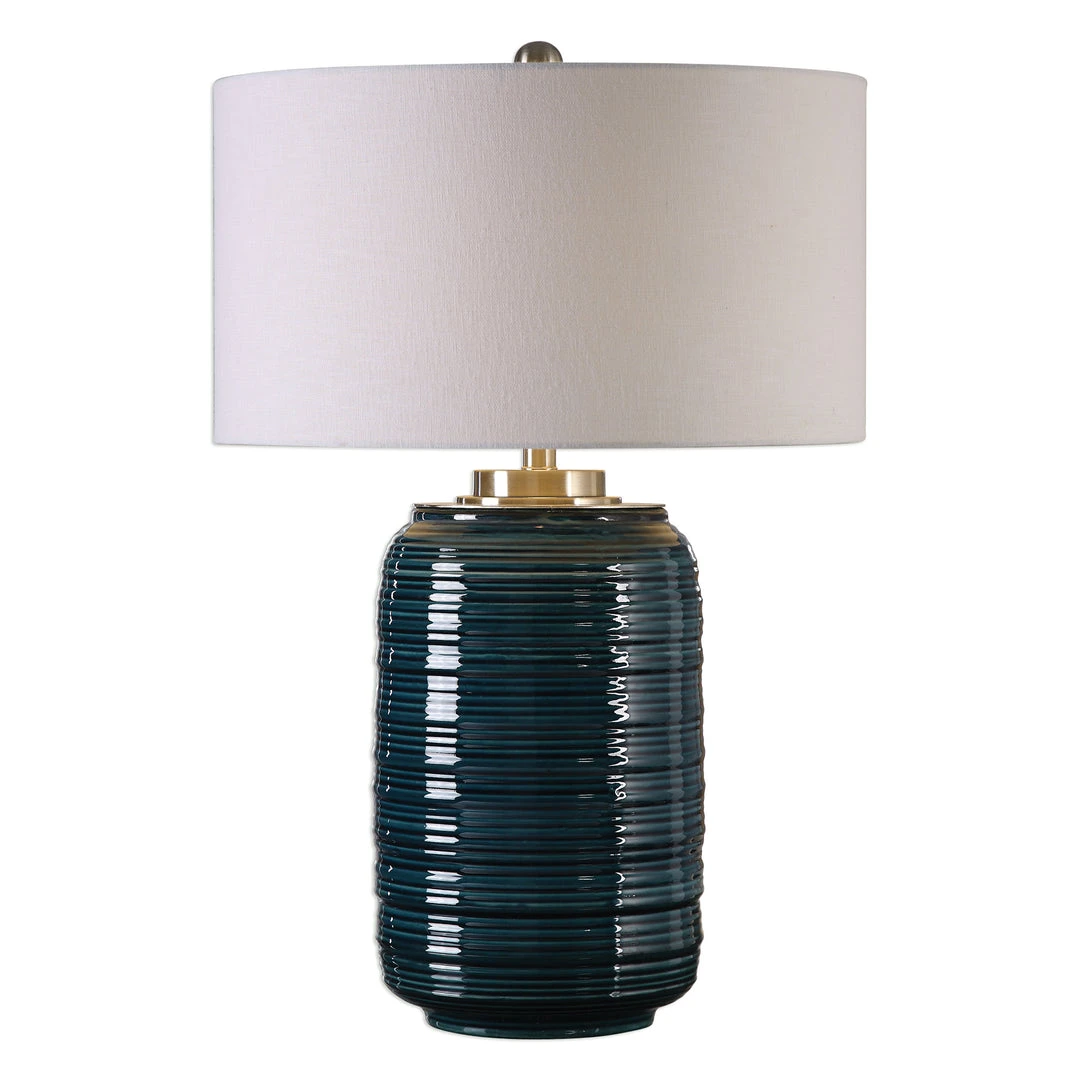 Table Lamps Uttermost Delane Dark Teal Table Lamp 3 Table Lamps Uttermost Delane Dark Teal Table Lamp