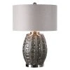 Uttermost Aura Ash Black Glaze Lamp Table Lamps 2 Uttermost Aura Ash Black Glaze Lamp Table Lamps