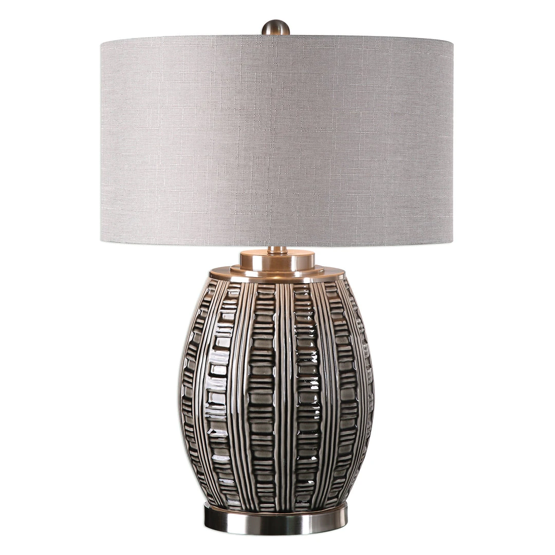 Uttermost Aura Ash Black Glaze Lamp Table Lamps 3 Uttermost Aura Ash Black Glaze Lamp Table Lamps