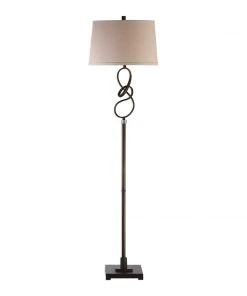 Uttermost Tenley Twisted Bronze Floor Lamp Floor Lamps