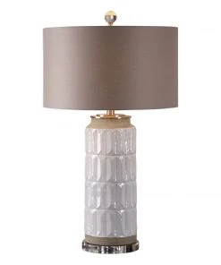 Table Lamps Uttermost Athilda Gloss White Table Lamp