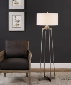 Floor Lamps Uttermost Adrian Modern Floor Lamp