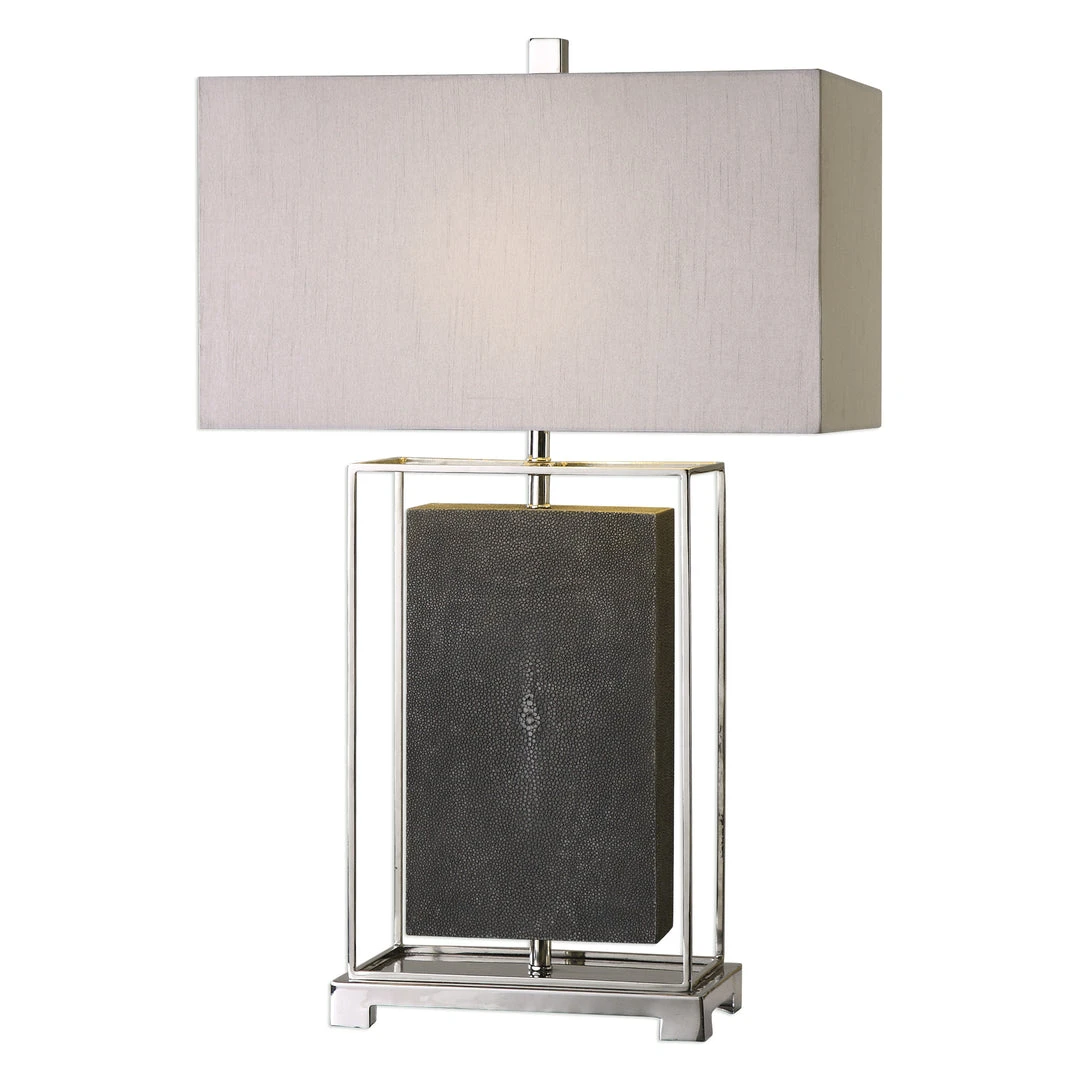Uttermost Sakana Gray Textured Table Lamp 3 Uttermost Sakana Gray Textured Table Lamp