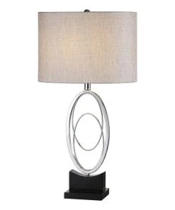 Uttermost Savant Polished Nickel Table Lamp