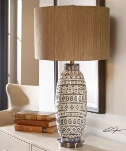 Table Lamps Uttermost Lokni Aged Ivory Table Lamp 7 Table Lamps Uttermost Lokni Aged Ivory Table Lamp