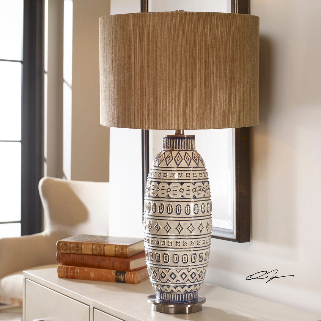 Table Lamps Uttermost Lokni Aged Ivory Table Lamp 4 Table Lamps Uttermost Lokni Aged Ivory Table Lamp