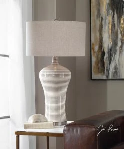 Table Lamps Uttermost Dubrava Light Gray Table Lamp 6 Table Lamps Uttermost Dubrava Light Gray Table Lamp