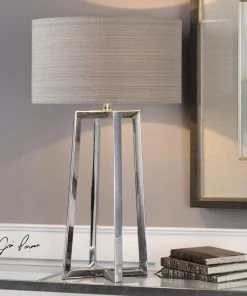 Uttermost Keokee Stainless Steel Table Lamp
