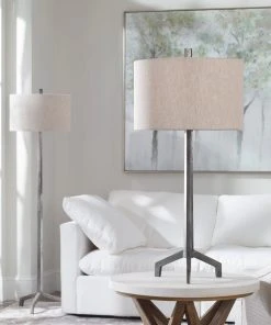 Table Lamps Uttermost Ivor Cast Iron Lamp 6 Table Lamps Uttermost Ivor Cast Iron Lamp