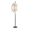 Floor Lamps Uttermost Balaour Antique Brass Floor Lamp