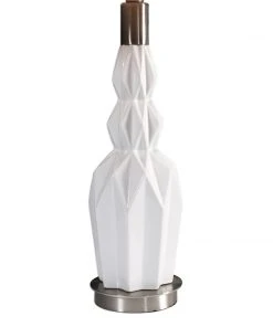 Uttermost Cabret Gloss White Ceramic Table Lamp 7 Uttermost Cabret Gloss White Ceramic Table Lamp