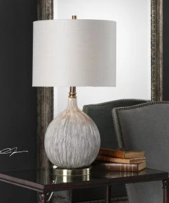 Uttermost Hedera Textured Ivory Table Lamp Table Lamps