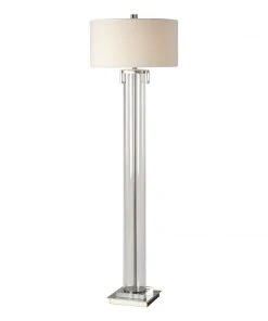Uttermost Monette Tall Cylinder Floor Lamp Floor Lamps