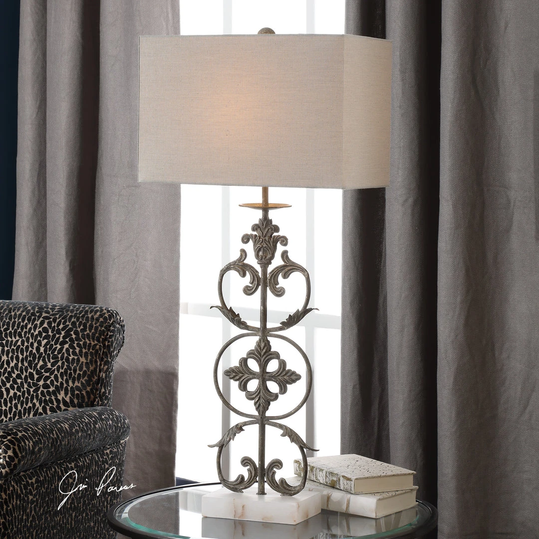 Uttermost Gerosa Aged Bronze Table Lamp 4 Uttermost Gerosa Aged Bronze Table Lamp