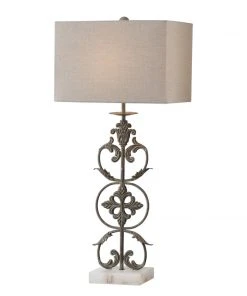 Uttermost Gerosa Aged Bronze Table Lamp