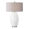 Uttermost Marazion Gloss White Lamp 2 Uttermost Marazion Gloss White Lamp