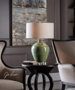 Uttermost Elva Emerald Table Lamp Table Lamps