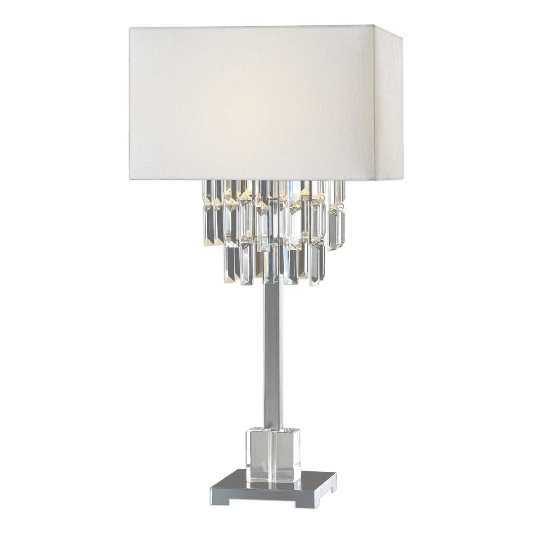 Table Lamps Uttermost Resana Polished Nickel Lamp 3 Table Lamps Uttermost Resana Polished Nickel Lamp