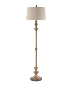 Uttermost Vetralla Silver Bronze Floor Lamp