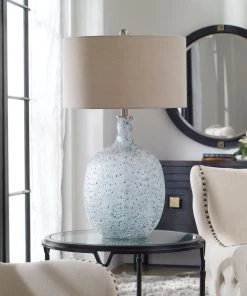 Uttermost Oceaonna Glass Table Lamp Table Lamps