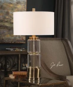 Table Lamps Uttermost Vaiga Glass Column Lamp 7 Table Lamps Uttermost Vaiga Glass Column Lamp