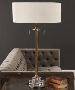 Uttermost Harlyn Antique Brass Lamp Table Lamps 9 Uttermost Harlyn Antique Brass Lamp Table Lamps