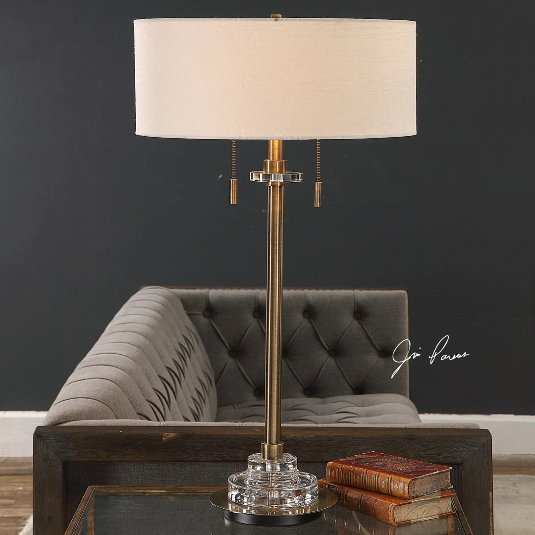 Uttermost Harlyn Antique Brass Lamp Table Lamps 4 Uttermost Harlyn Antique Brass Lamp Table Lamps