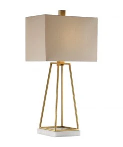 Table Lamps Uttermost Mackean Metallic Gold Lamp