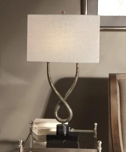 Table Lamps Uttermost Talema Aged Silver Lamp