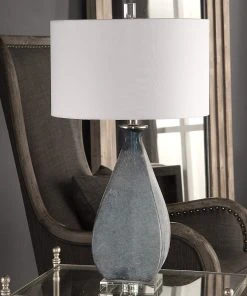Uttermost Atlantica Ocean Blue Lamp Table Lamps 9 Uttermost Atlantica Ocean Blue Lamp Table Lamps