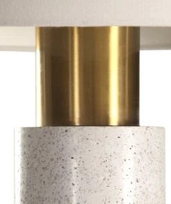 Uttermost Vaeshon Concrete Table Lamp Table Lamps 11 Uttermost Vaeshon Concrete Table Lamp Table Lamps