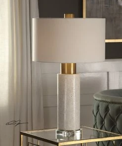 Uttermost Vaeshon Concrete Table Lamp Table Lamps