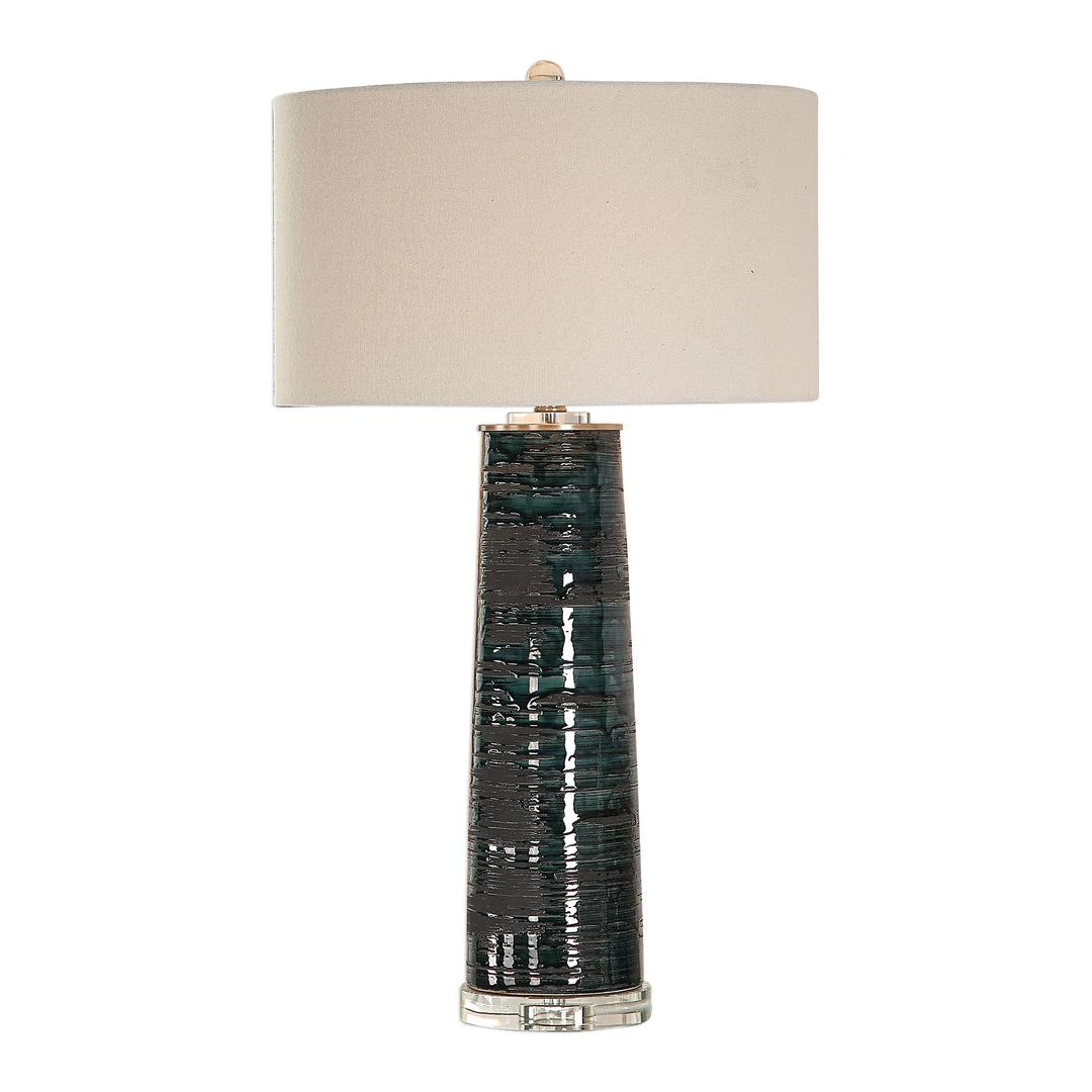 Table Lamps Uttermost Chamila Dark Charcoal Lamp 3 Table Lamps Uttermost Chamila Dark Charcoal Lamp