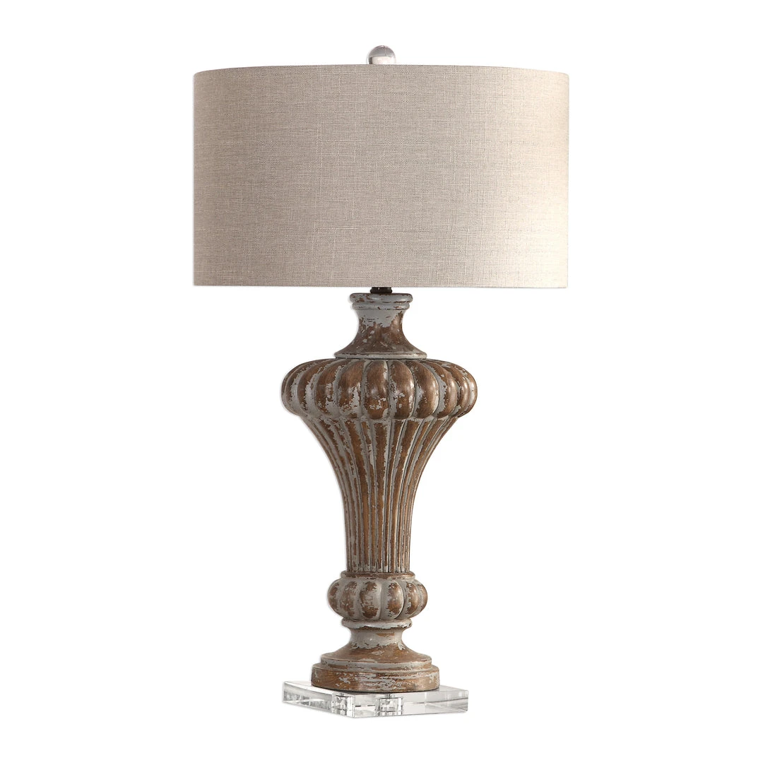 Table Lamps Uttermost Treneece Aged Pecan Lamp 6 Table Lamps Uttermost Treneece Aged Pecan Lamp