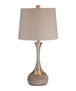 Uttermost Niah Brushed Nickel Lamp