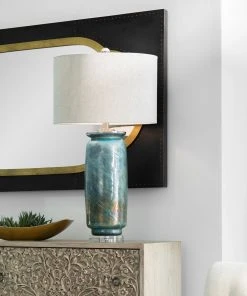 Table Lamps Uttermost Olesya Swirl Glass Table Lamp