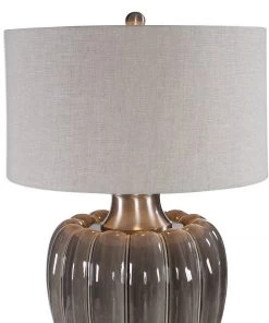 Uttermost Adler Smoky Gray Table Lamp