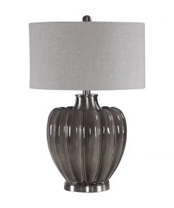 Uttermost Adler Smoky Gray Table Lamp