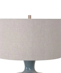 Uttermost Hearst Blue Glaze Table Lamp