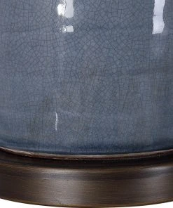Uttermost Vicente Slate Blue Table Lamp 11 Uttermost Vicente Slate Blue Table Lamp