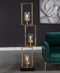 Floor Lamps Uttermost Cielo Staggered Rectangles Floor Lamp