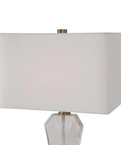 Uttermost Cora Geometric Crystal Table Lamp Table Lamps 13 Uttermost Cora Geometric Crystal Table Lamp Table Lamps