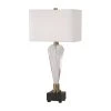 Uttermost Cora Geometric Crystal Table Lamp Table Lamps
