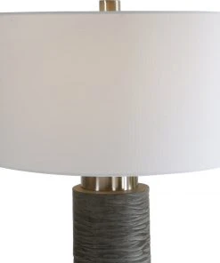 Uttermost Strathmore Stone Gray Table Lamp 16 Uttermost Strathmore Stone Gray Table Lamp