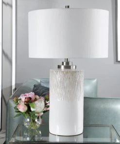Table Lamps Uttermost Georgios Cylinder Table Lamp 11 Table Lamps Uttermost Georgios Cylinder Table Lamp