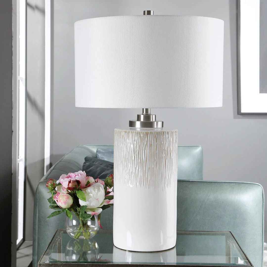 Table Lamps Uttermost Georgios Cylinder Table Lamp 5 Table Lamps Uttermost Georgios Cylinder Table Lamp